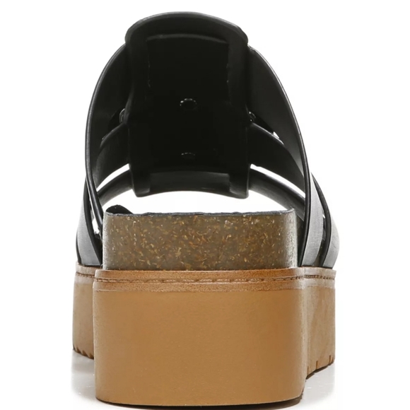 Franco Sarto Patricia Platform Sandals Black -8.5 - Picture 3 of 8